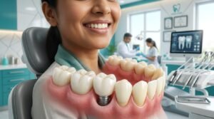Dental implant concept banner for Jamshedpur dental blog